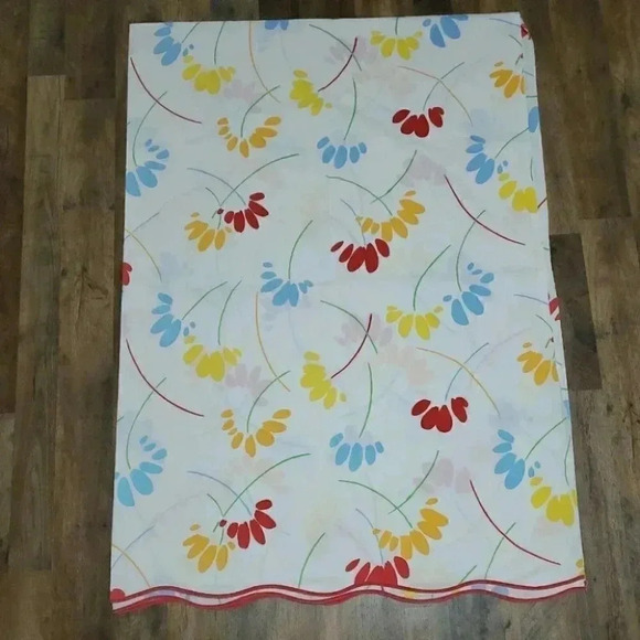 Vintage Pacific Miracle Floral Flat Sheet and Pillowcase - Picture 1 of 6